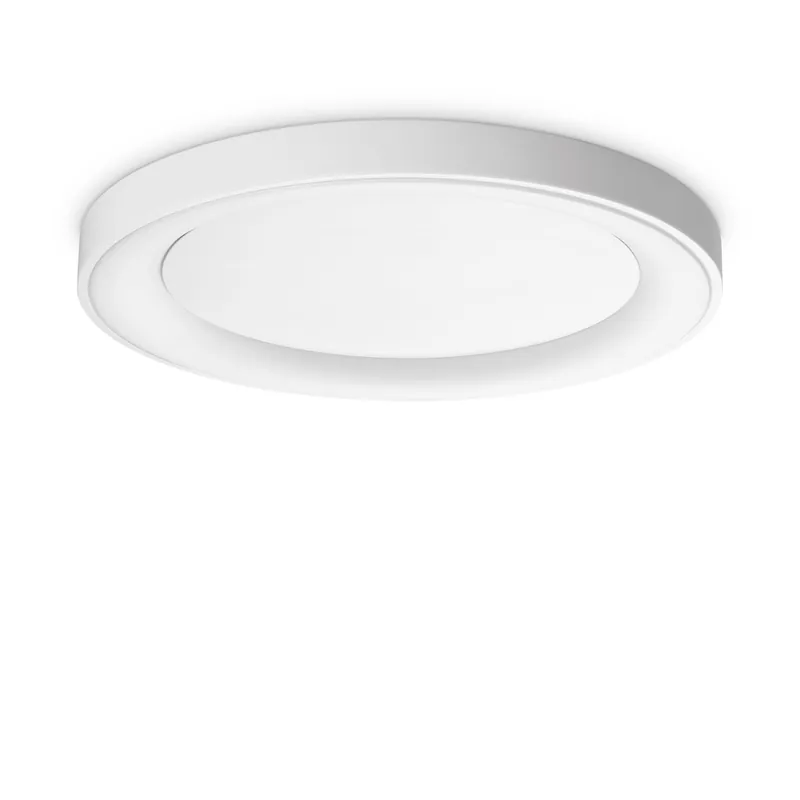 Plafoniera grande a led con struttura in metallo riflettente rotonda - 29W - Lumen 2650 - 3000k Luce Calda - IP20 Compra Online