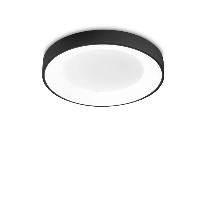 Plafoniera piccola a led con struttura in metallo riflettente rotonda - 20W - Lumen 1850 - 3000k Luce Calda - IP20 Ordina Subito