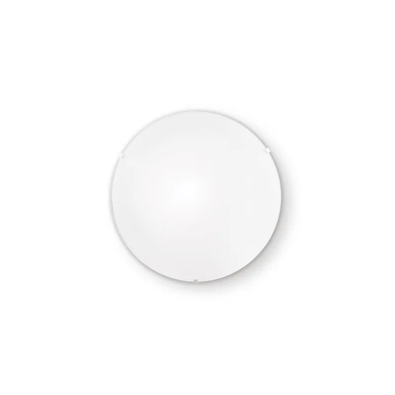 Plafoniera mini con diffusore in vetro sabbiato rotondo e ganci in metallo - 60W - IP20 Bestseller