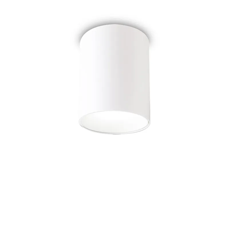 Economico Faretto da soffitto a led struttura in alluminio e diffusore in acrilico piccolo - 10W - Lumen 1000 - 3000k Luce Calda - IP20