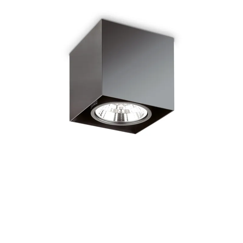 Faretto da soffito quadrato grande orientabile con struttura in metallo - 50W - IP20 Solo Oggi