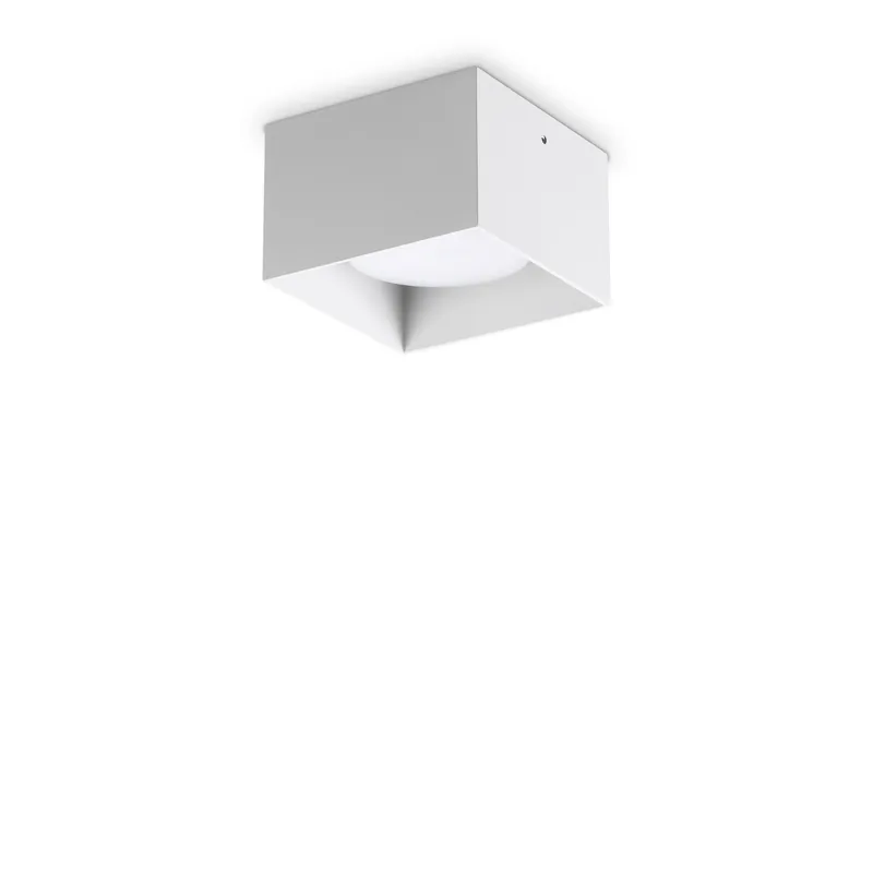 Consegna Rapida Faretto da soffitto con struttura in alluminio quadrata e diffusore in acrilico - 15W - IP20