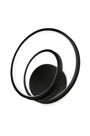 Vendita Finale Applique da parete a led con montatura in metallo e diffusore in acrilico - 28W - Lumen 2500 - 3000k Luce Calda - IP20