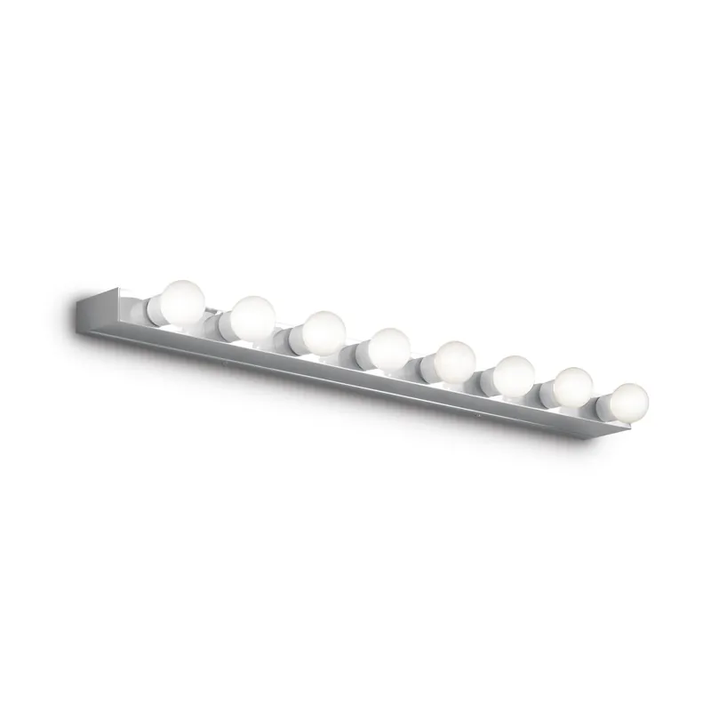 Reso Gratuito Applique lunga con struttura lineare in metallo dal design moderno - 40W - IP20