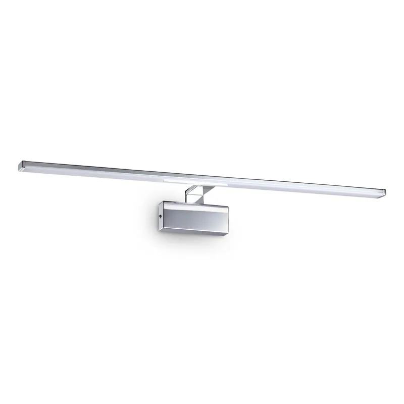 Applique da parete a led struttura in metallo lunga e diffusore satinato - 18W - Lumen 2050 - 3000k Luce Calda - IP20 Economico