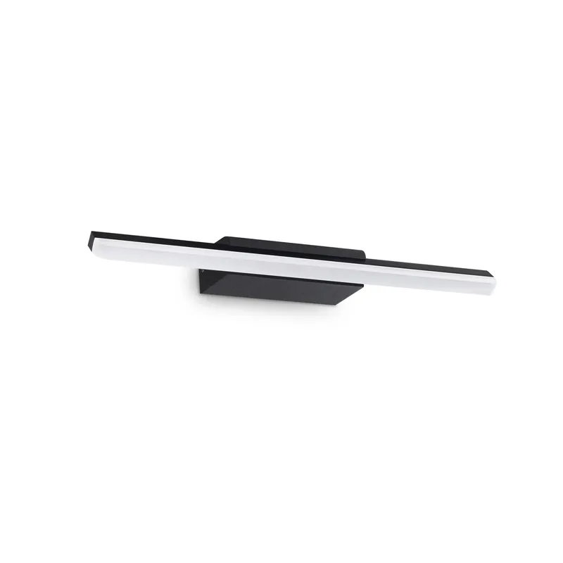 Sconto Applique a led da parete struttura corta in metallo e diffusore satinato - 10W - Lumen 1050 - 3000k Luce Calda - IP54