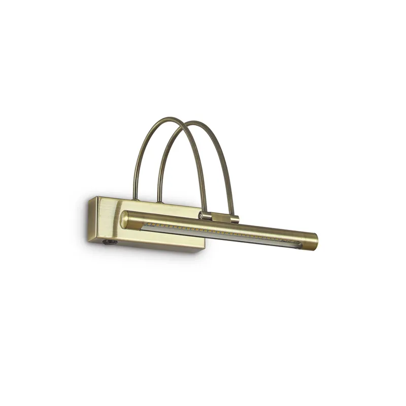 Consegna Rapida Applique con diffusore a led corto inclinabile e struttura in metallo - 4W - Lumen 410 - 3000k Luce Calda - IP20