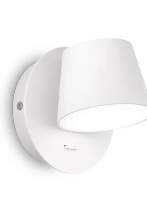 Vendita Finale Applique moderna a led con diffusore in alluminio ruotabile - 6W - Lumen 480 - 3000k Luce Calda - IP20