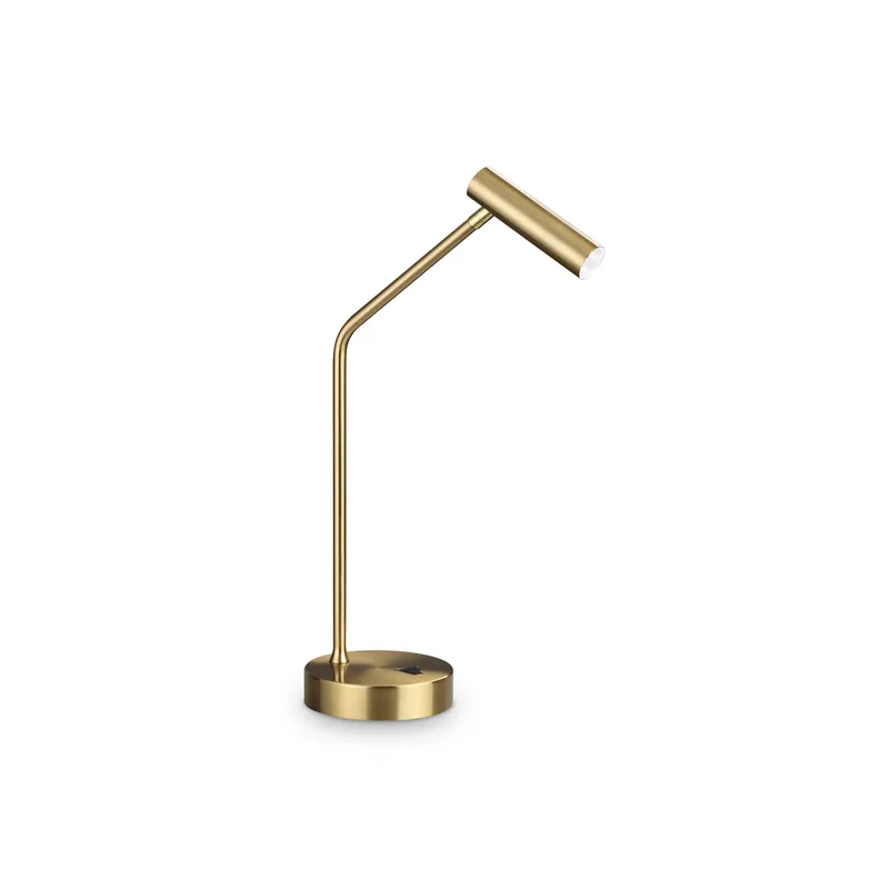 Lampada da tavolo a led con struttura in metallo e diffusore orientabile - 3W - Lumen 420 - 3000k Luce Calda - IP20 Promo Stagionale