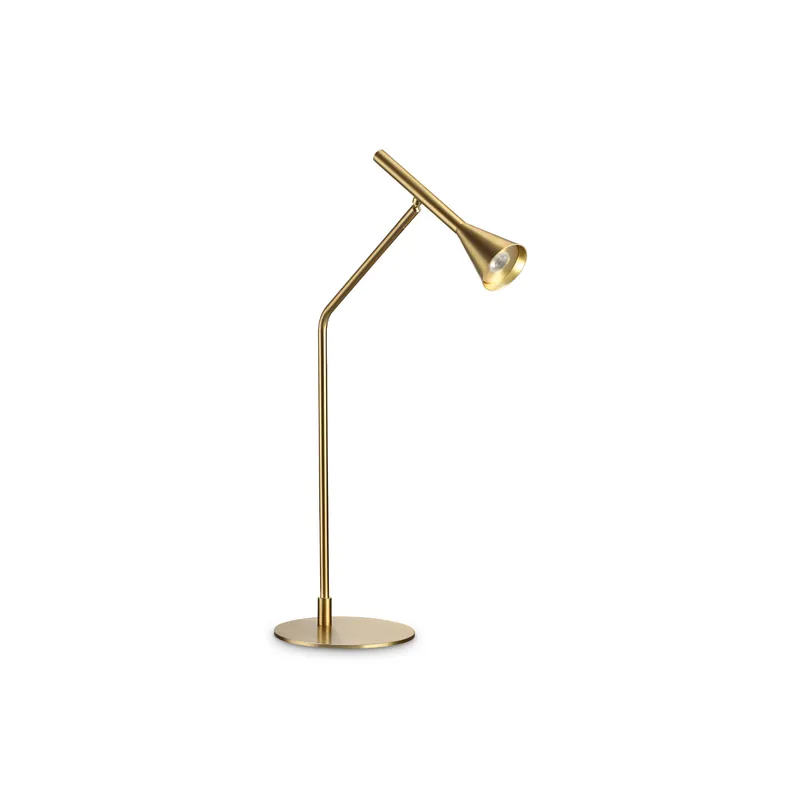 Sconto Lampada da tavolo a led con struttura in metallo e diffusore orientabile - 6W - Lumen 500 - 3000k Luce Calda - IP20