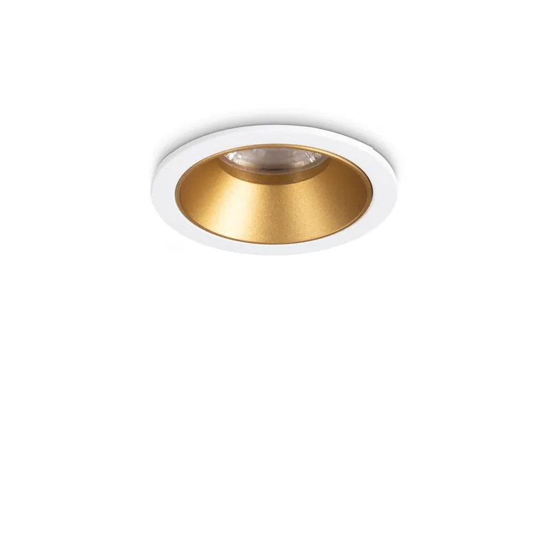 Promo Stagionale Faretto da incasso piccolo a led con struttura in allumnio rotondo - 5W - Lumen 650 - 3000k Luce Calda - IP20