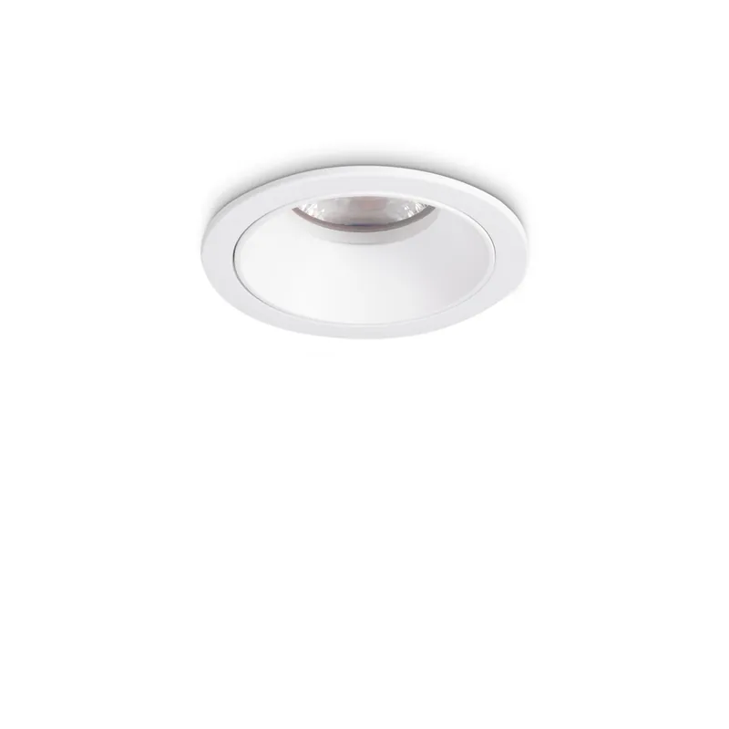 Pagamento Sicuro Faretto da incasso piccolo a led con struttura in allumnio rotondo - 5W - Lumen 650 - 3000k Luce Calda - IP20