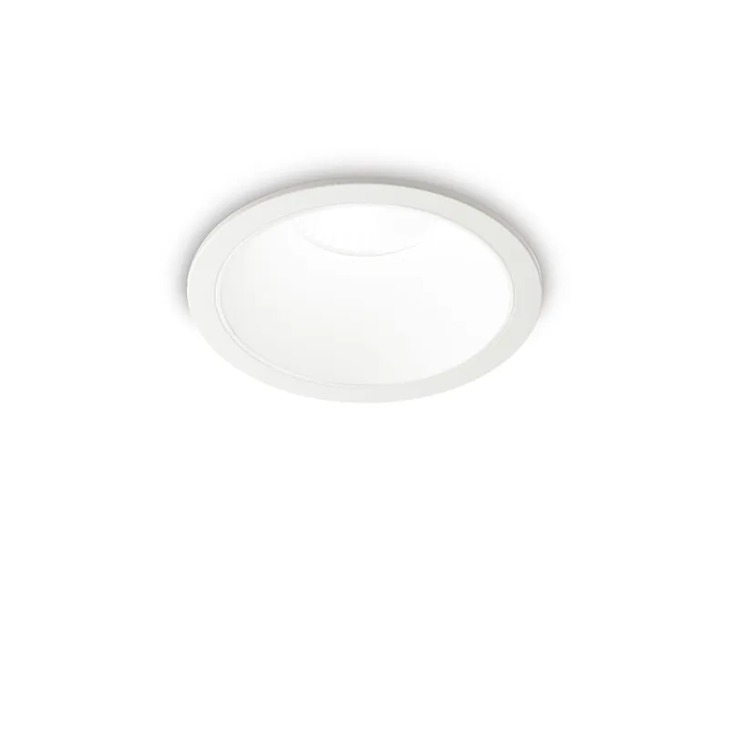 Super Prezzo Faretto da incasso medio a led con struttura in allumnio rotondo - 11W - Lumen 900 - 2700k Luce Calda - IP20