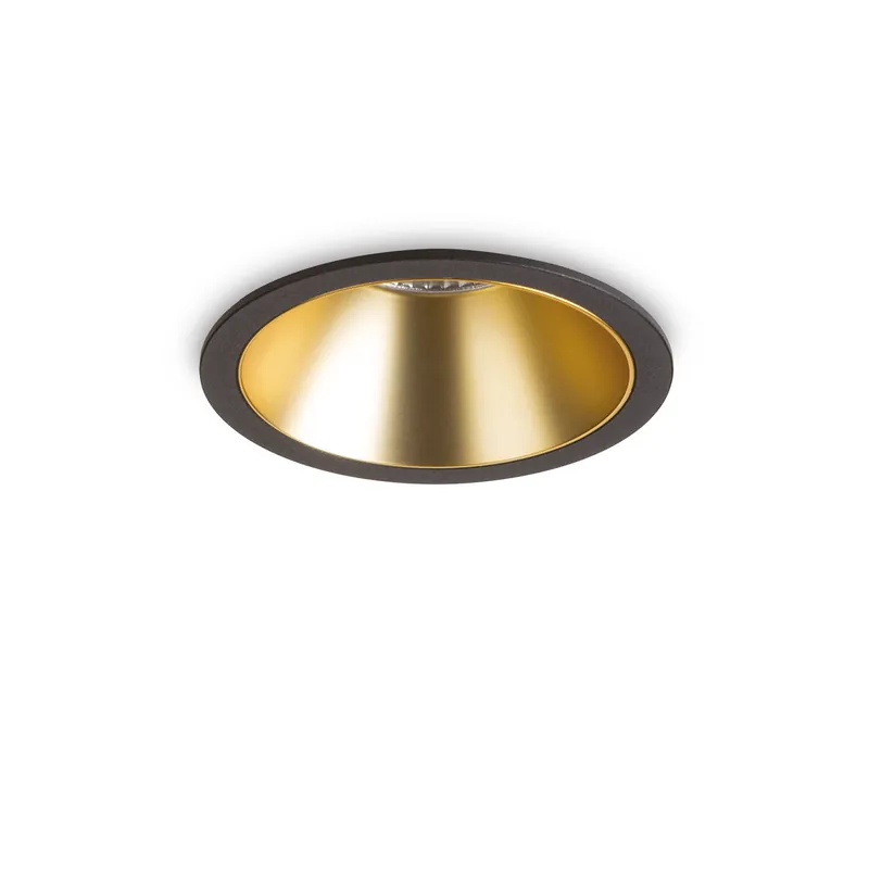 Faretto da incasso medio a led con struttura in allumnio rotondo - 11W - Lumen 950 - 3000k Luce Calda - IP20 Spedito Oggi