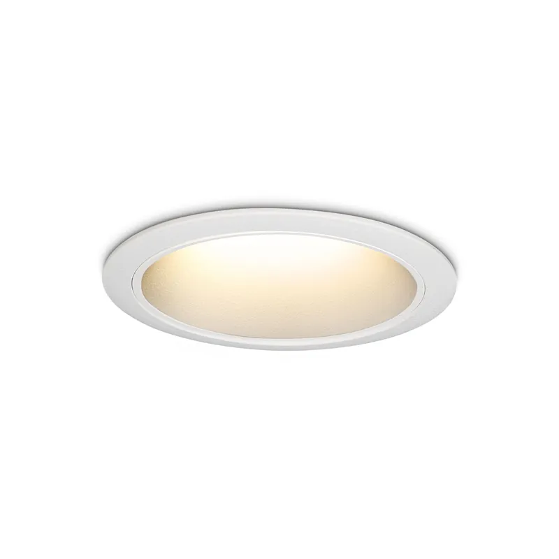 Prezzo Conveniente Faretto da incasso a led con struttura in alluminio rotonda - 7W - Lumen 830 - 3000k Luce Calda - IP20