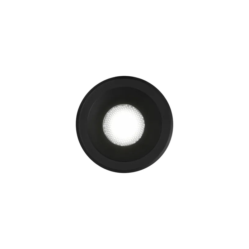 Solo Oggi Faretto da incasso a led con struttura rotonda in alluminio - 3W - Lumen 210 - 3000k Luce Calda - IP20