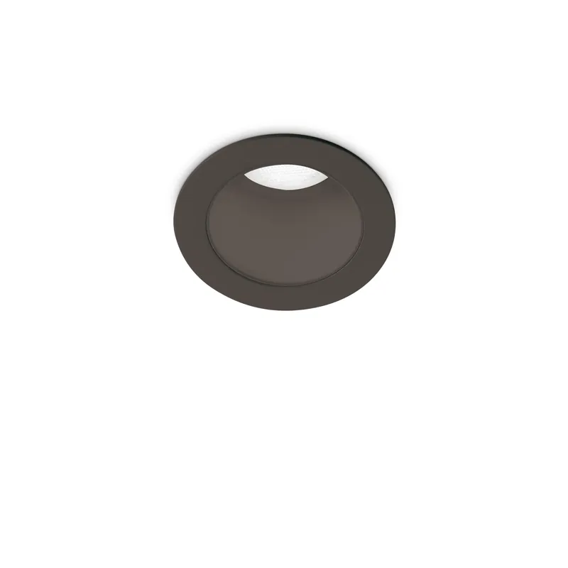 Offerta Lampo Faretto da incasso grande a led con struttura rotonda in alluminio - 5W - Lumen 320 - 3000k Luce Calda - IP20