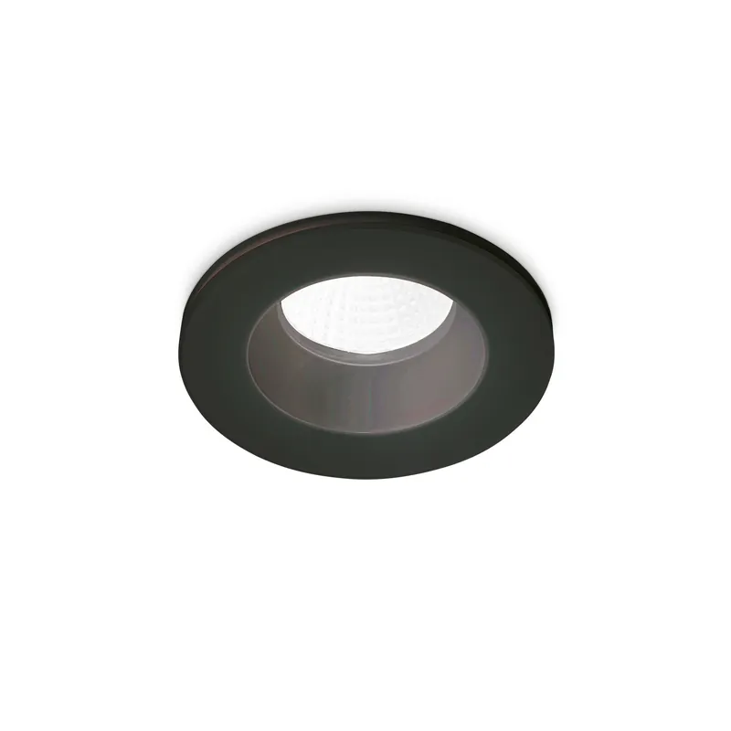 Esclusivo Faretto da incaso a led con struttura in alluminio rotonda - 7W - Lumen 750 - 3000k Luce Calda - IP20