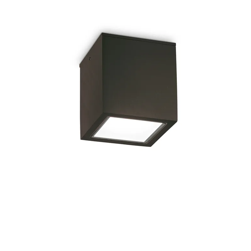 Spedito Oggi Plafoniera da esterno grande in alluminio con diffusore in vetro - 20W - IP54