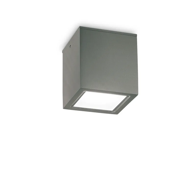 Plafoniera da esterno grande in alluminio con diffusore in vetro - 20W - IP54 Scelto Dai Clienti