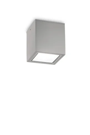 Saldi Plafoniera da esterno in alluminio con diffusore in vetro - 20W - IP54