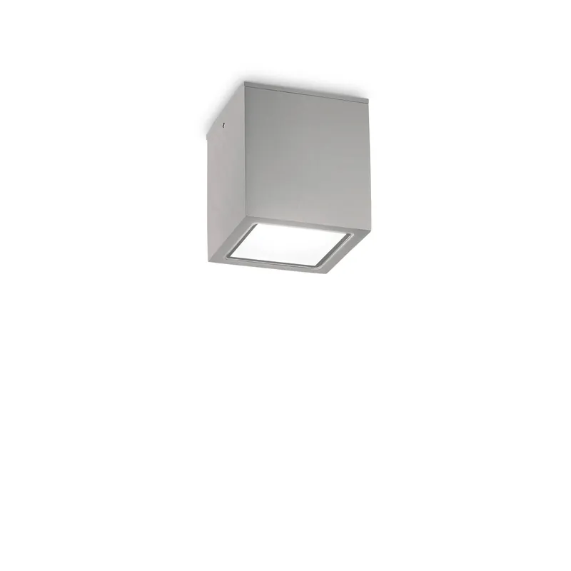 Saldi Plafoniera da esterno in alluminio con diffusore in vetro - 20W - IP54