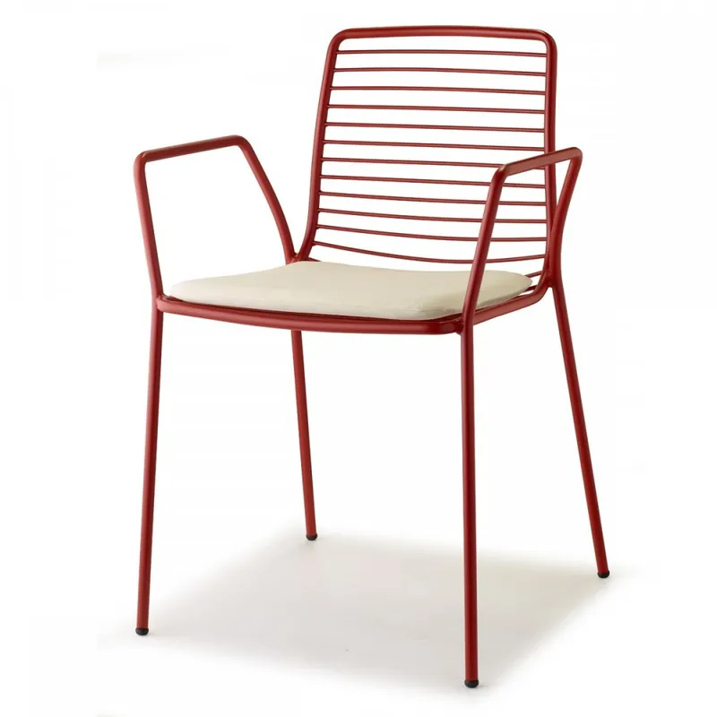 Sedia moderna in metallo di design Summer P Promozione