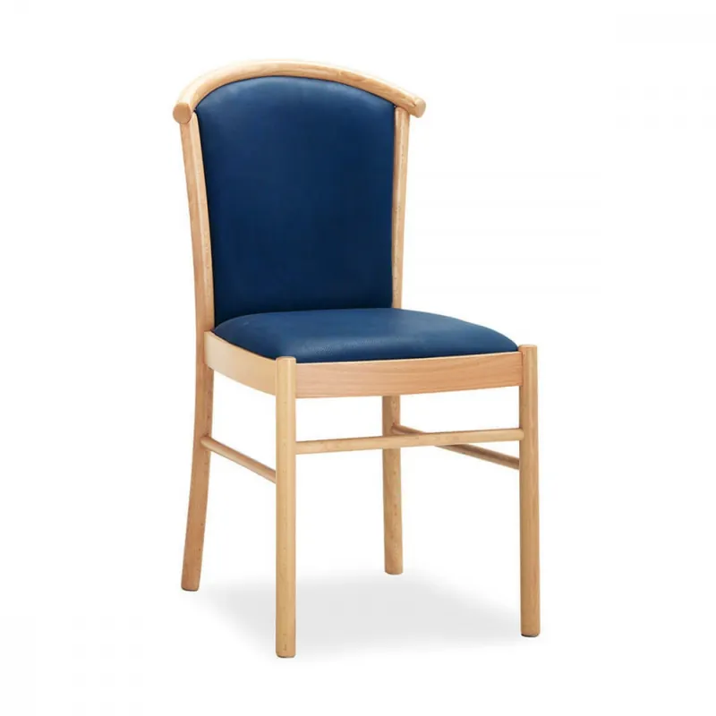 Sedia imbottita con gambe in legno SEL MD/4 Esclusivo