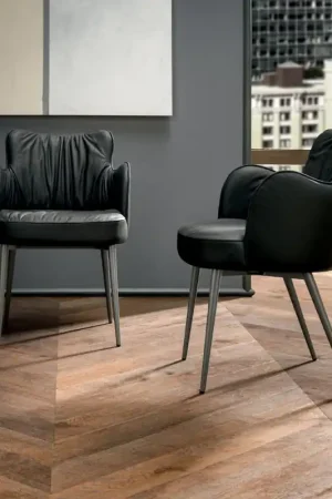 Poltroncina in pelle per camera da letto Minnie Soft P Occasione