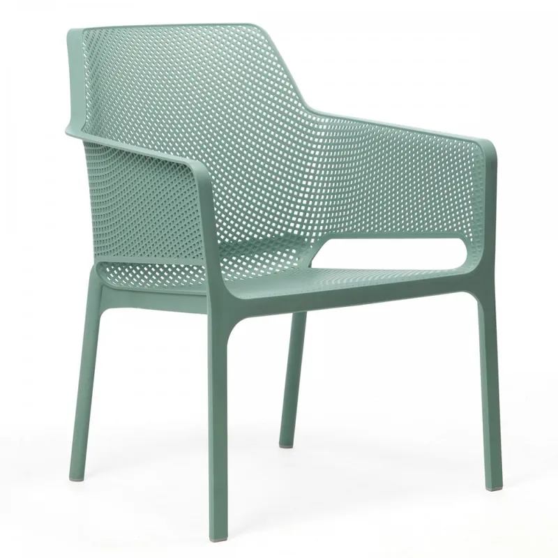 Poltrona da esterno in plastica di design Net Relax Offerta Lampo