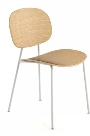 Reso Gratuito Sedia in rovere di design Tondina