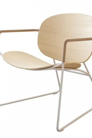 A Buon Prezzo Sedia lounge in multistrato curvato Tondina Lounge