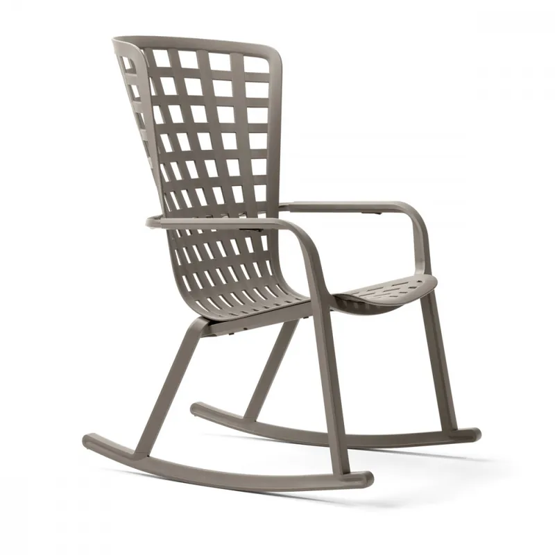 Sedia a dondolo design e relax da giardino Nardi Folio Rocking Più Venduto