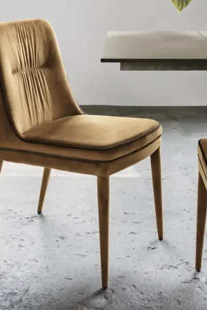 Occasione Imperdibile Sedia elegante moderna in velluto Dallas