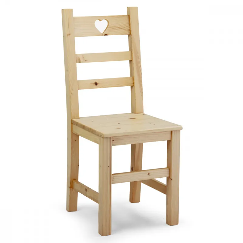 Compra Oggi Stesso Sedia in legno con cuore Mia Cuore