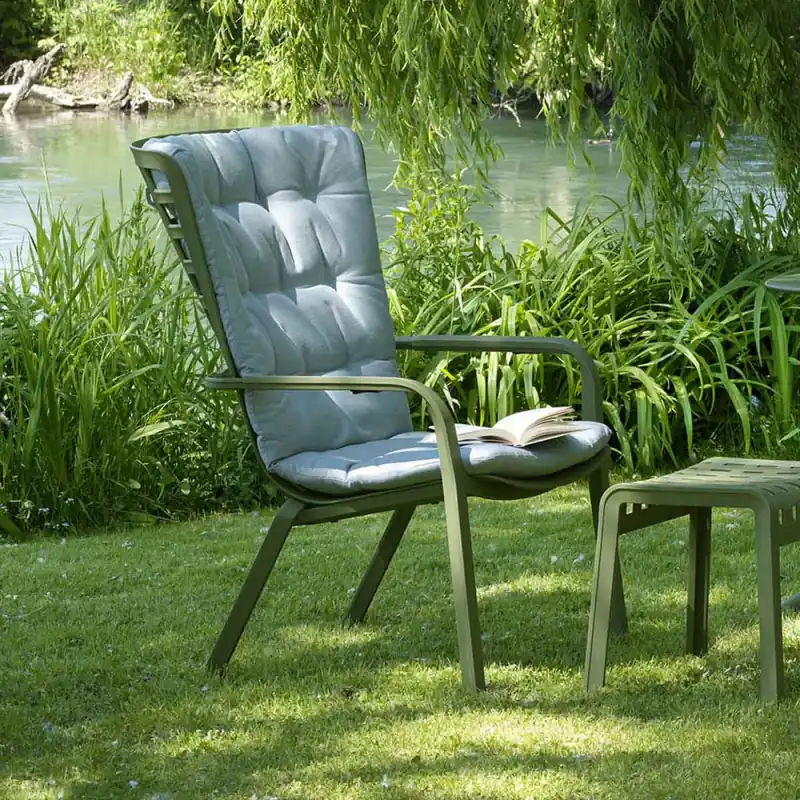 Quantità Limitata Poltrona relax giardino con cuscino Folio con Cuscino