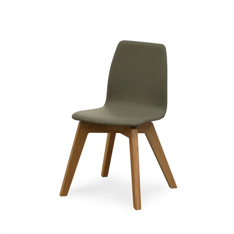 Sedia con gambe in legno Neo Round Prezzo Conveniente