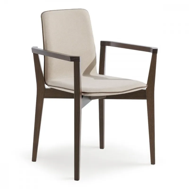 Popolare Poltroncina legno e tessuto Sambuco P