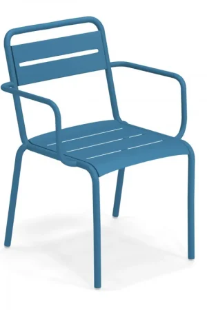 Nuova Collezione Sedia con braccioli per esterno Star P