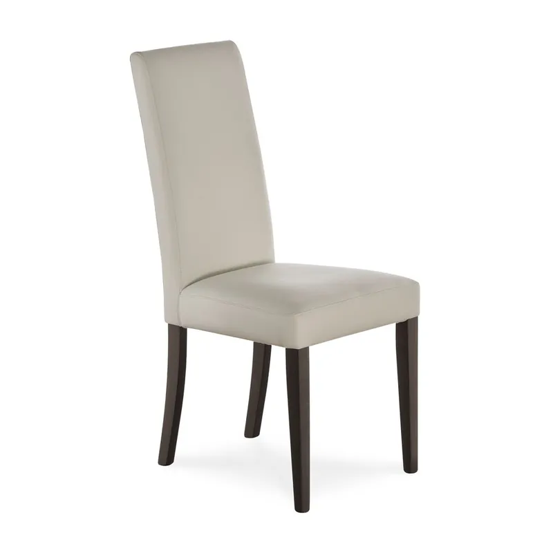 Offerta Sedia in legno imbottita in pelle Afrodite