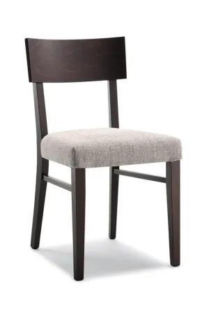 Bestseller Sedia da cucina in legno massello imbottita 168 TS