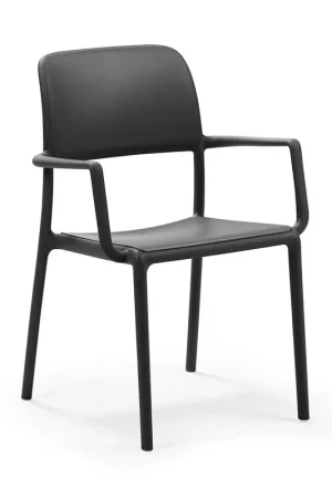 Super Prezzo Sedia da giardino con braccioli in plastica Riva