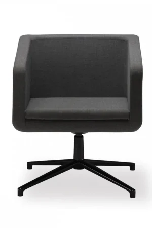 Poltroncina girevole di design rivestita in similpelle Roll Acquista Ora