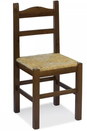 Sedia rustica in legno di pino Penia Spedizione Espresso