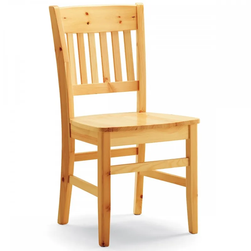 Sedia in legno di pino stile moderno Livata LG Prezzo Ridotto