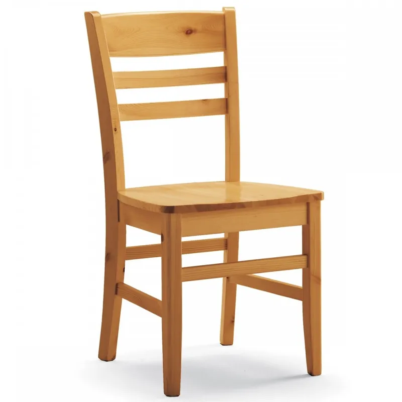 Must-Have Sedia in legno massello di pino Longa