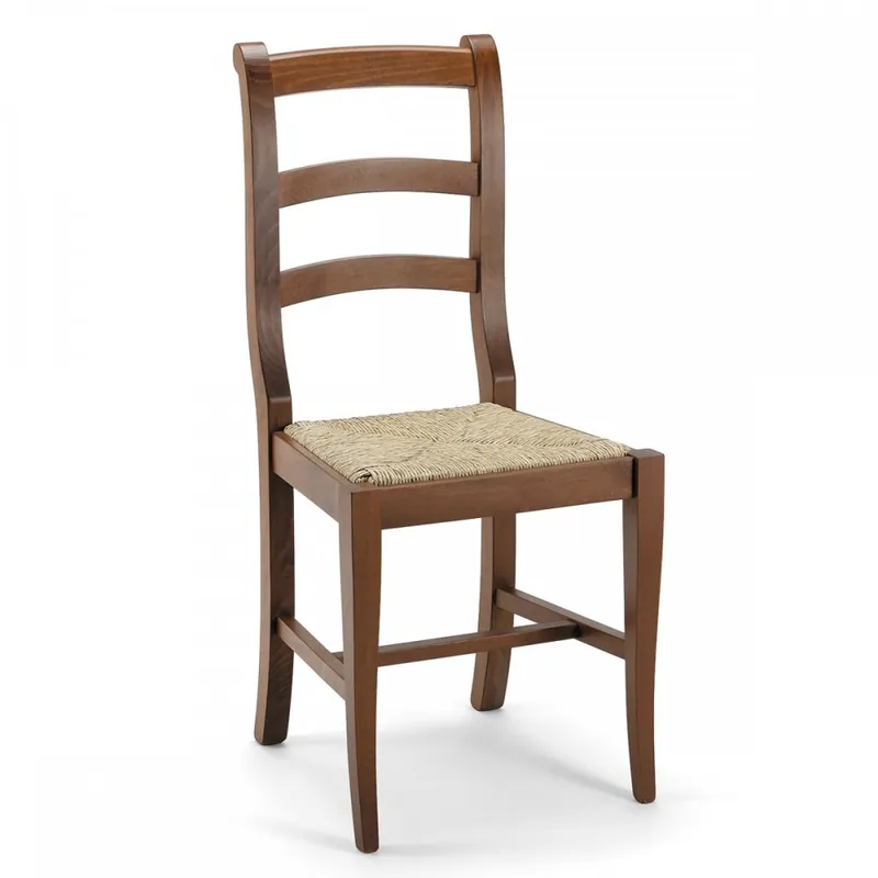 Offerta Speciale Sedia in legno rustica con schienale alto 152 Campagnola