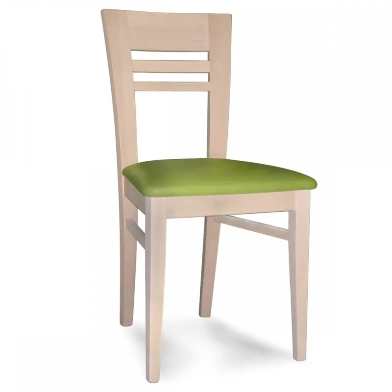 Sedia in legno moderna con sedile imbottito Susy ST Quantità Limitata