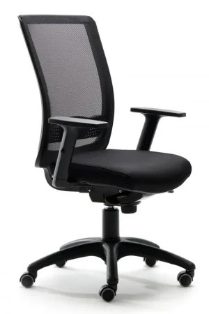 Compra Adesso Sedia da ufficio con schienale in rete e supporto lombare Evo Quick