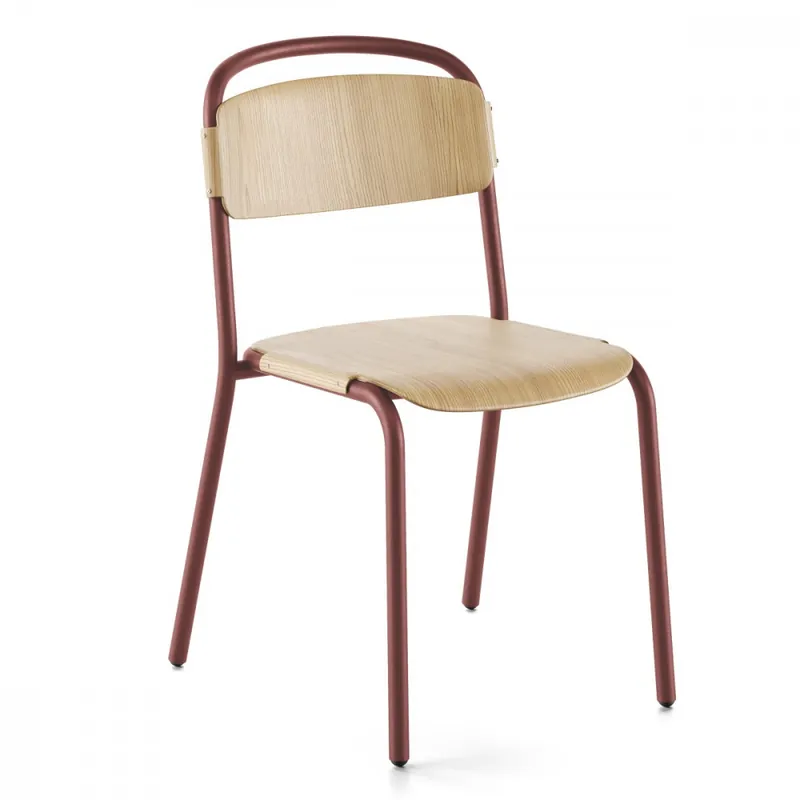 Sedia stile classico in legno di rovere Skol Wood Offerta